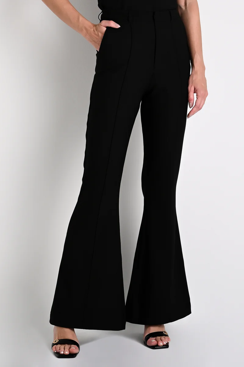 Classic Black Pants with Pleats
