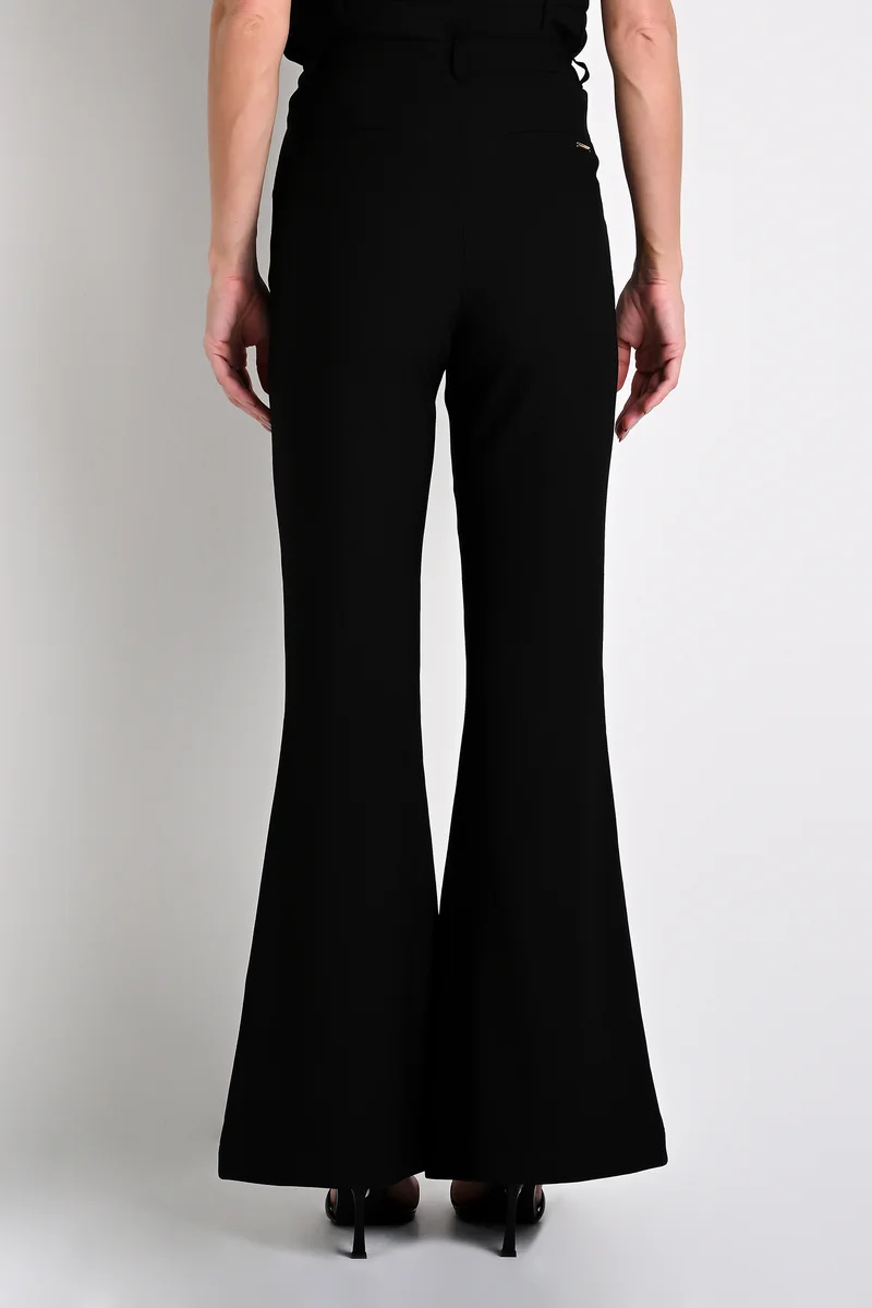 Carmen Steffens Classic Black Pants with Pleats
