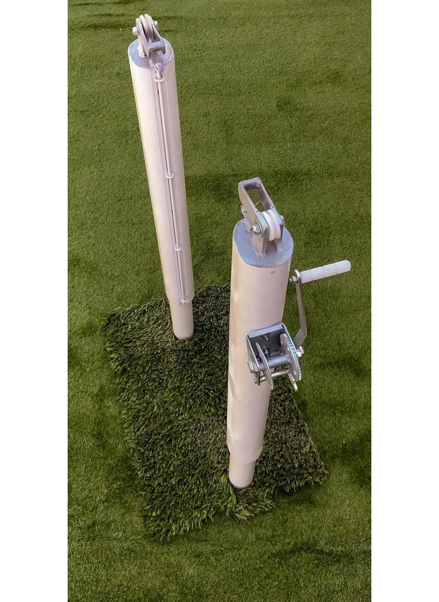adelinspor Diomond Fixed Anchor Aluminum Tennis Post