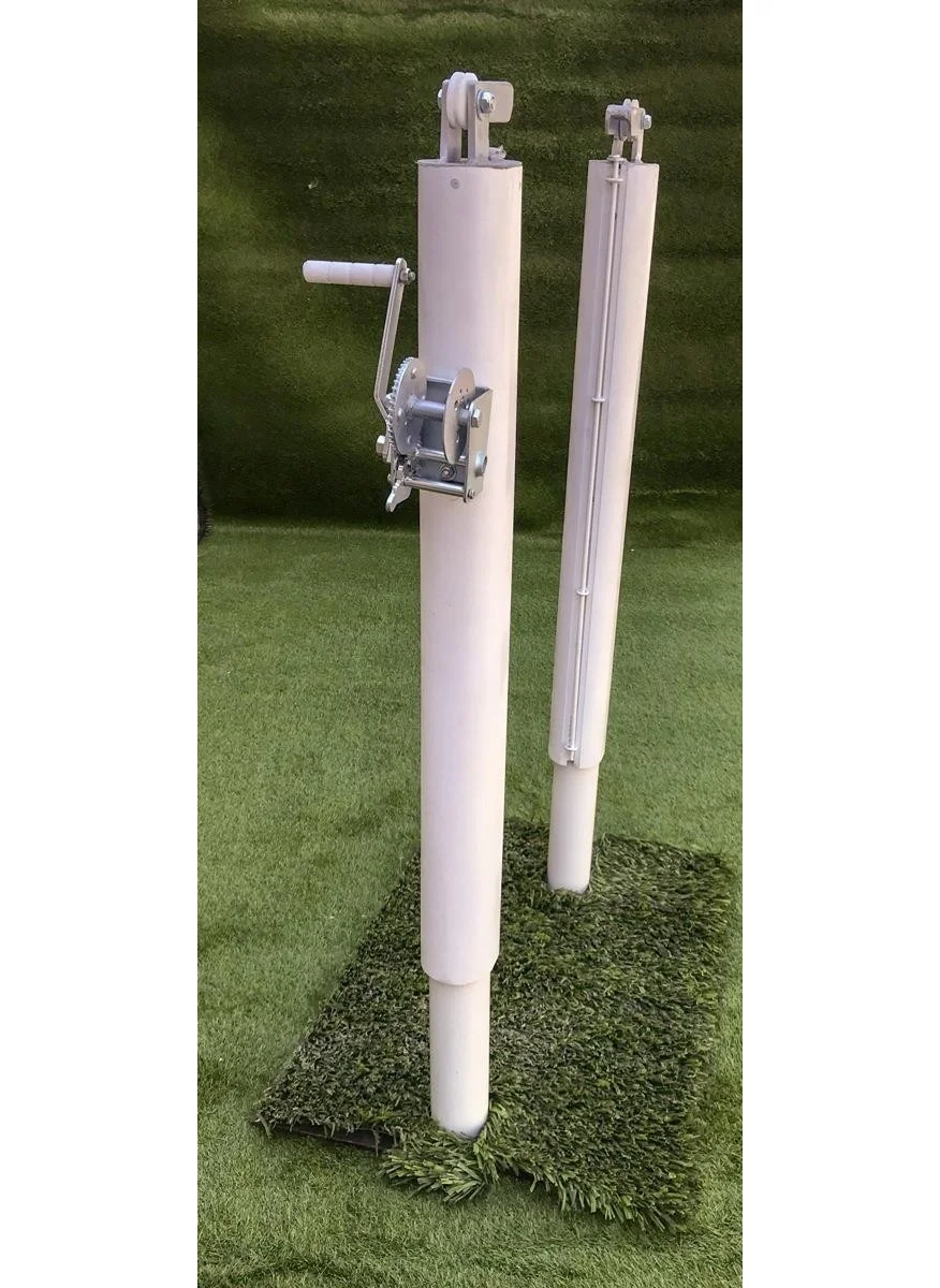 adelinspor Diomond Fixed Anchor Aluminum Tennis Post