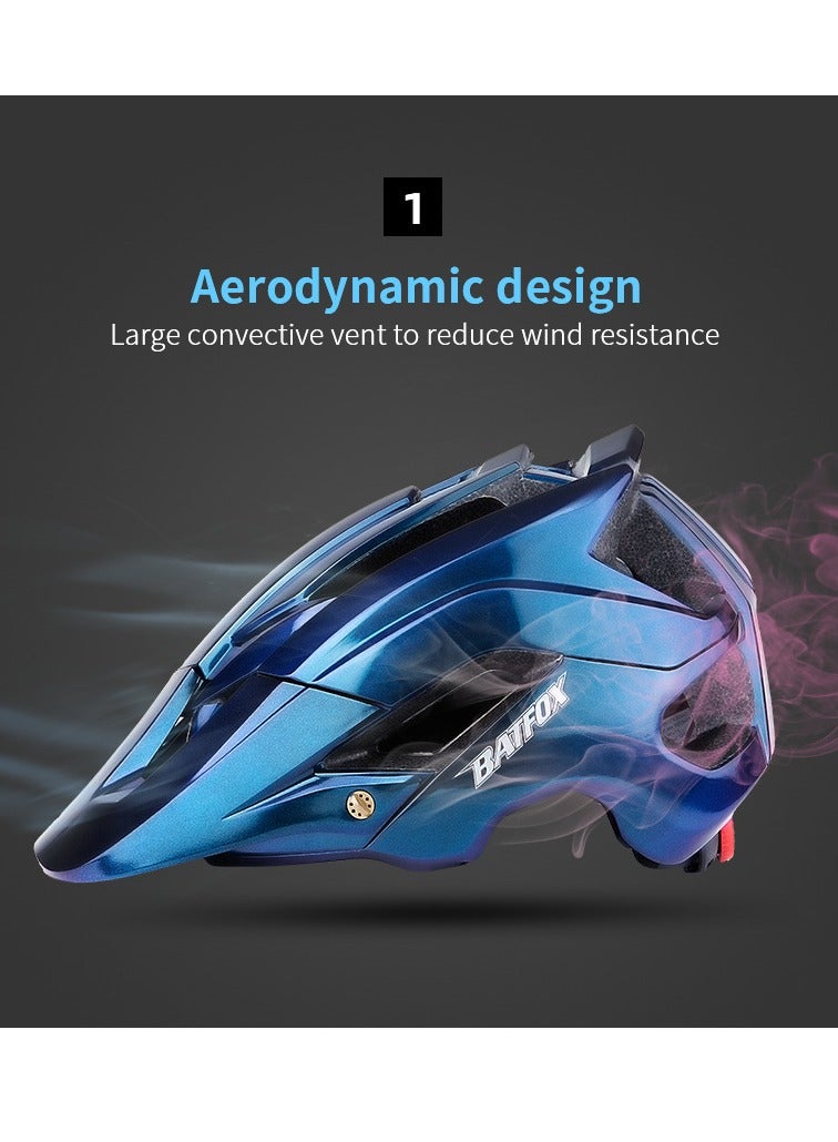 Bike helmet, riding mountain bike helmet, skateboard helmet, hard hat - Image 4