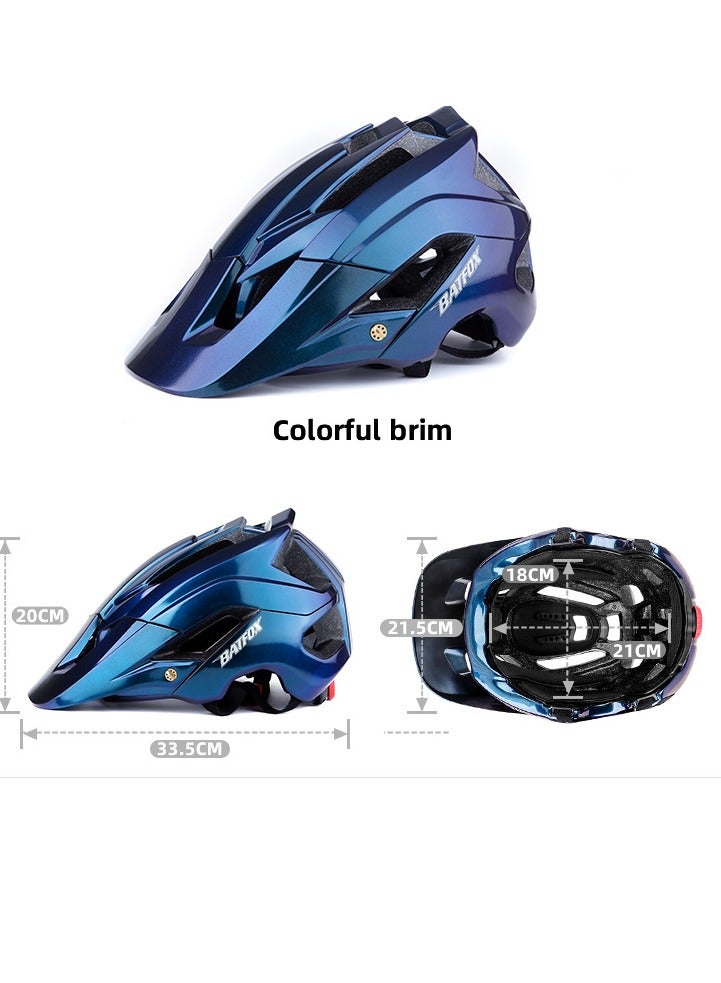Bike helmet, riding mountain bike helmet, skateboard helmet, hard hat - Image 2