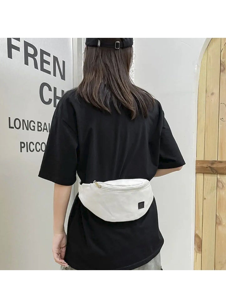 Women Waist Bag Zipper Chest Bag Female Banana Bag Money Pouch Travel Shoulder Purse Belly Pocket Hip Bag - Image 1
