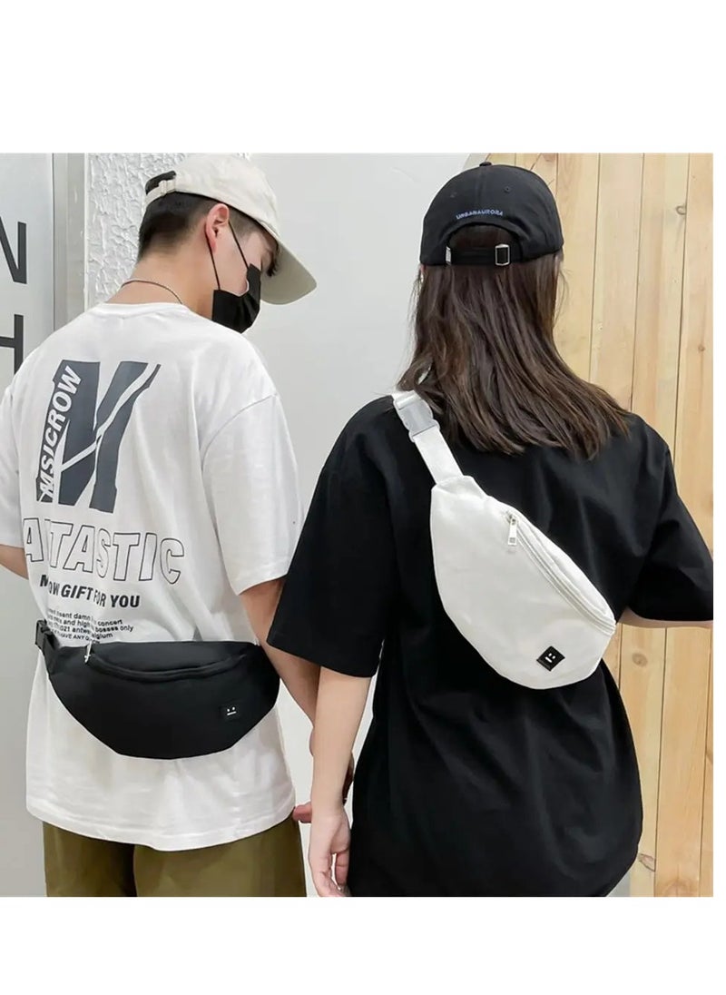 Generic - Women Waist Bag Zipper Chest Bag Female Banana Bag Money Pouch Travel Shoulder Purse Belly Pocket Hip Bag - Image 1