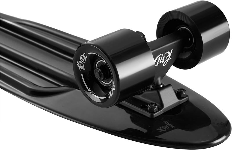 KMX Skateboard 22 and 27 Inch, Classic Mini Cruiser Skateboard for Boys, Girls, Kids, Students, Adults, Teens, Mini Cruiser Board for Beginners and Advanced - Image 3