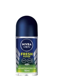 Nivea Nivea Deodorant Roll On For Men Fresh Power 50 ml  - Image 1