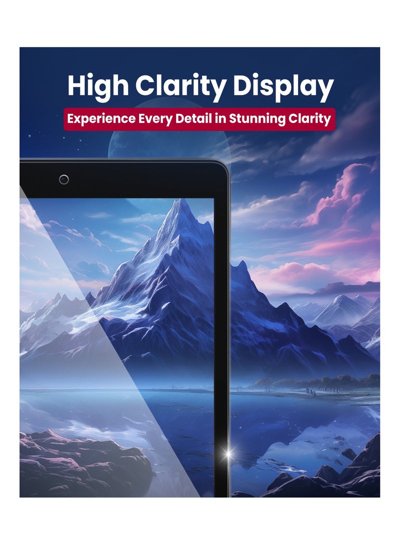 Moxedo Ultra Shield Tempered Glass Screen Protector HD Clear 9H Hardness Micro Curved Edges with Installation Guide Compatible with Apple iPad 10.2 inch - Image 4