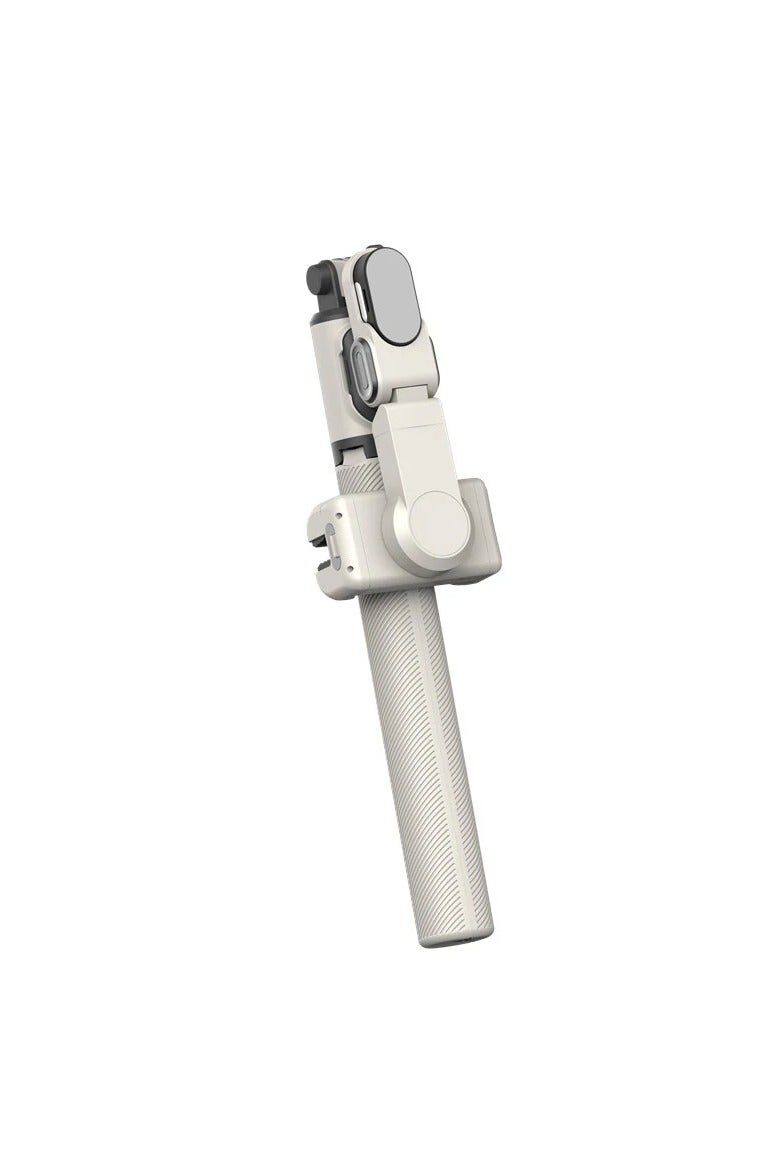 AOCHUAN Aochuan M2 Pro Smartphone Gimbal, Video Stabilizer, Selfie Stick & Tripod, AI Body Tracking, Magnetic Light, Portable & Foldable iPhone Android Gimbal for Vlogging, YouTube, Tiktok & Instagram Videos White  - Image 1