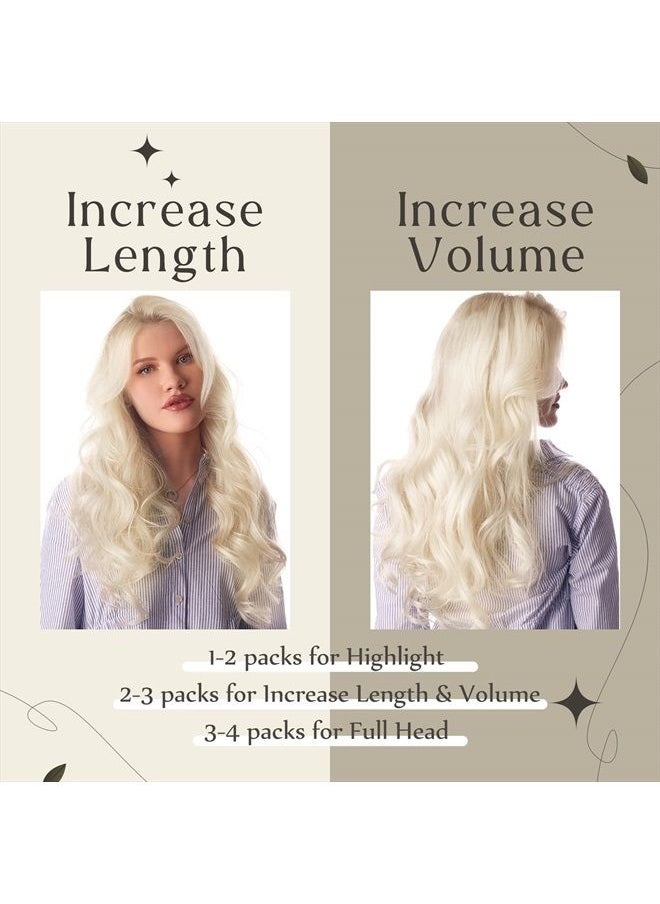 Full Shine Tape Hair Extensions Brazilian Real Human Hair Color 60 Platinum Blonde Seamless Skin Weft Tape ins 20 Pcs Pu Tape in Hair Extension American White Tape Adhesive in Extensions 50 Grams 22 I  - Image 5