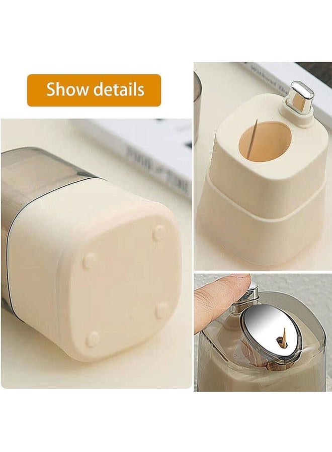 PEFWO Toothpick Holder, Toothpick Dispenser, Pop-up Automatic Toothpick Dispenser, Automatic Toothpick Dispenser for Kitchen, Restaurant, Hotel(Big Eyes) - Image 3