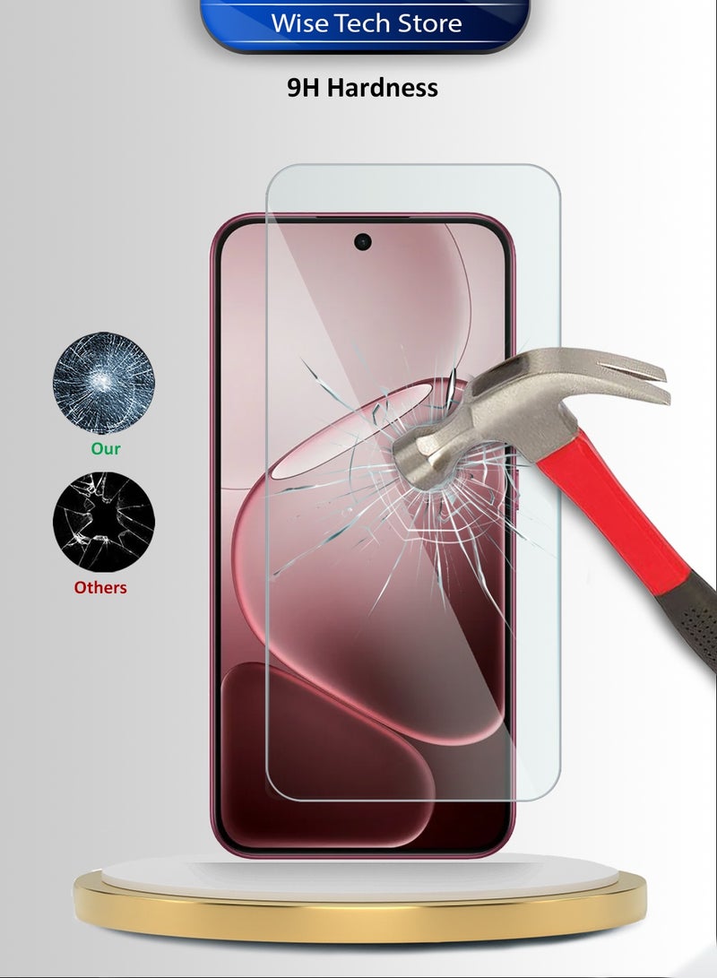 Wtech Oppo A6 Pro 5G 2025 WTech Premium Series Curved Edges 9H 2.5D Tempered Glass Screen Protector (MSG9CN) - Clear - Image 3