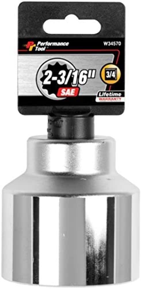 Performance Tool W34570 34Inch Drive 12Point SAE Standard Socket 2316Inch