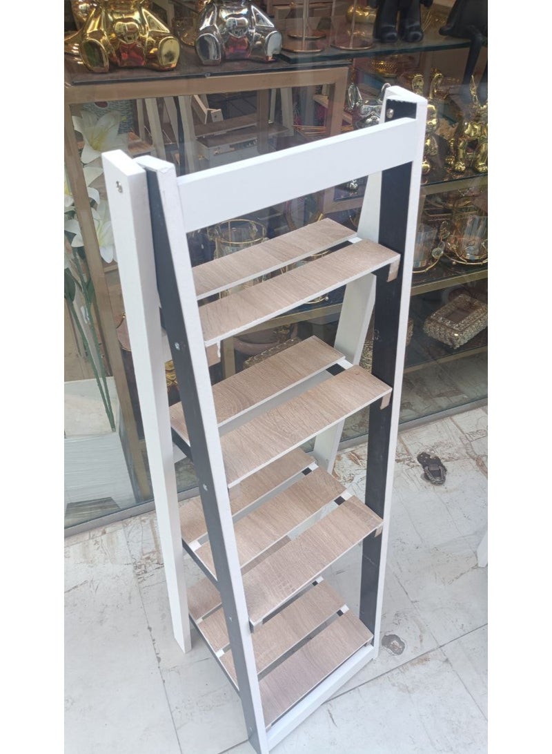 سلم ديكور 3 دور خامه خشب 18 ملى مقاس 110سم - Image 2