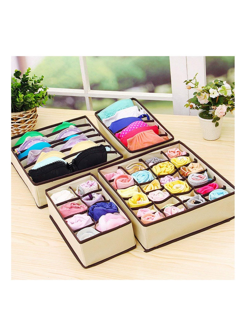 GGOOT Multi-grid Storage Box Clothes Socks Bra Underwear Storage Box Organizer Container Home Compartment Storage Box - Image 5