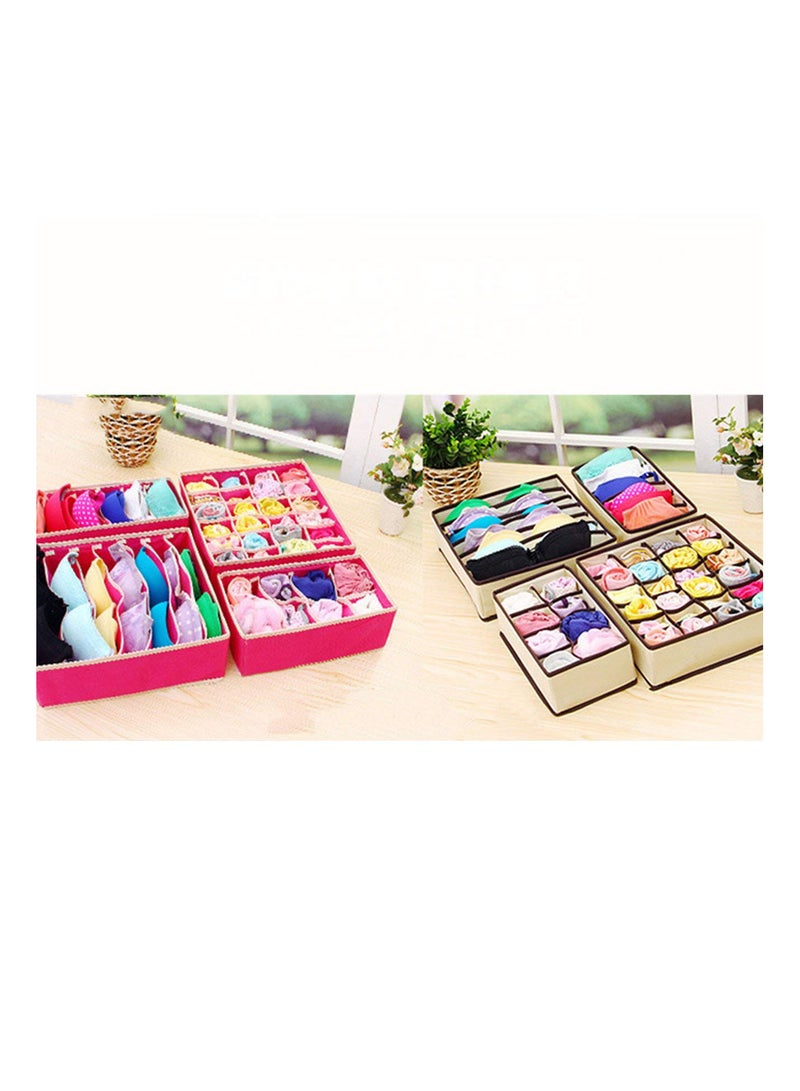 GGOOT Multi-grid Storage Box Clothes Socks Bra Underwear Storage Box Organizer Container Home Compartment Storage Box - Image 4