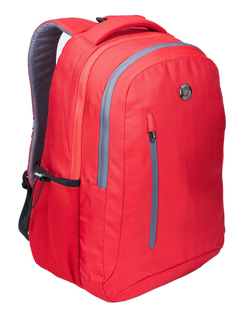 KILLER Orlando Red Polyester Waterproof Laptop Backpack - 15.6 inches Laptop Bag - Image 1
