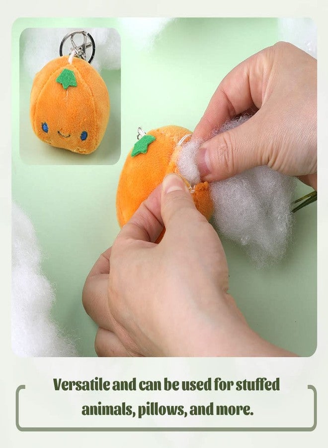 BUTUZE 800g/28oz Polyfill Stuffing, (2.1oz-4.4lb) Fiberfill for Crafts, Polyester Fiber Fill, Premium Stuffing Fiber Fill, Resilience Fill Fiber for Stuffing Pillow and Home Decoration Projects - Image 3