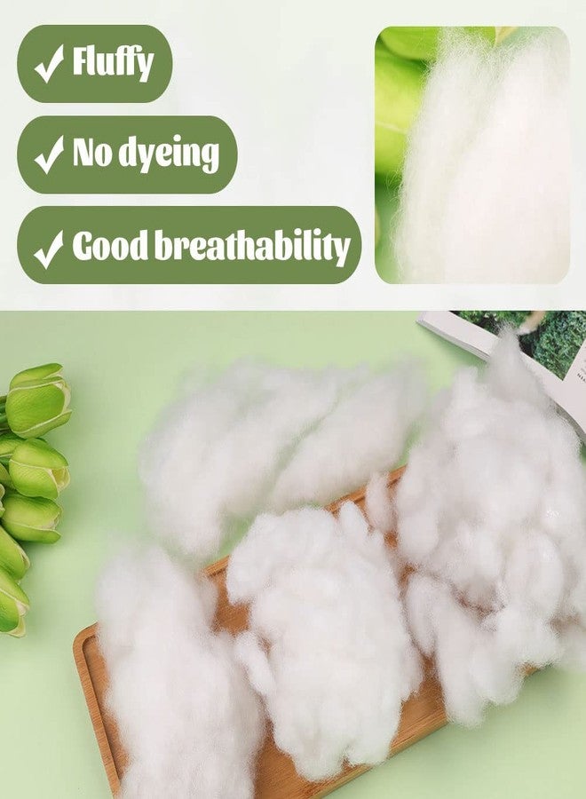BUTUZE 800g/28oz Polyfill Stuffing, (2.1oz-4.4lb) Fiberfill for Crafts, Polyester Fiber Fill, Premium Stuffing Fiber Fill, Resilience Fill Fiber for Stuffing Pillow and Home Decoration Projects - Image 4