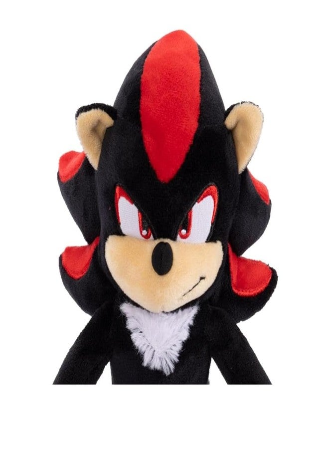 Sonic The Hedgehog 3 Movie Shadow Plush 9-Inch Stuffed Toy Figure - Officially Licensed Sonic 3 Movie - Image 2