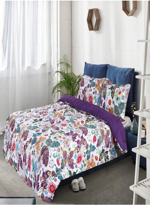 Line Sleep Double Face Printed Comforter
