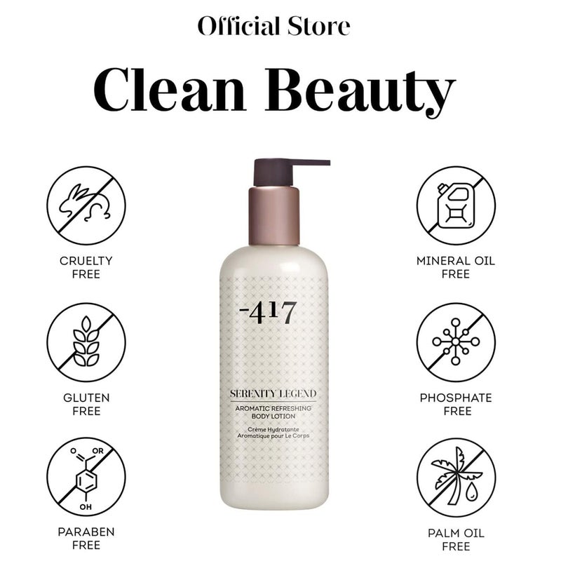 -417 Dead Sea Cosmetics Aromatic Refreshing Body Lotion - Daily Moisturizing Lotion to Nourish Dry Skin 11.83 oz - Image 3