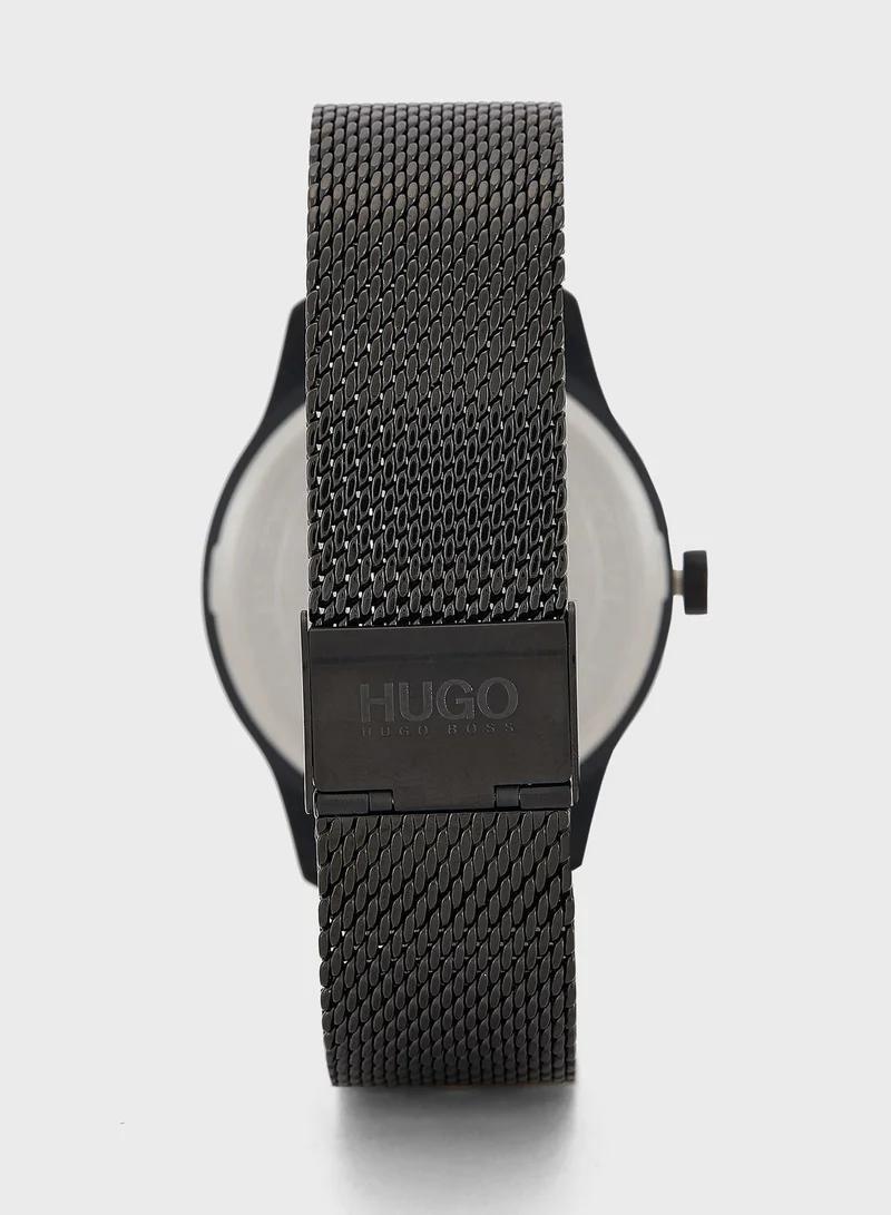 HUGO Steel Strap Analog Watches