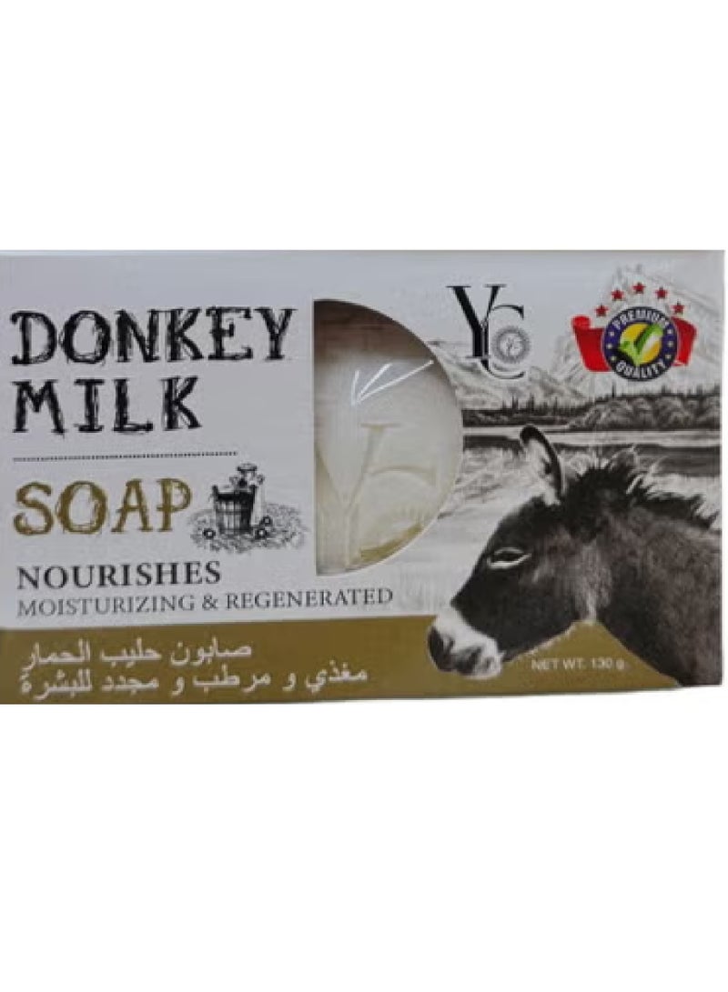 واي سي 3 قطعة من صابون بالحليب مغذي ومرطب ومجدد للبشرة متعدد الألوان 130جرام - Image 3