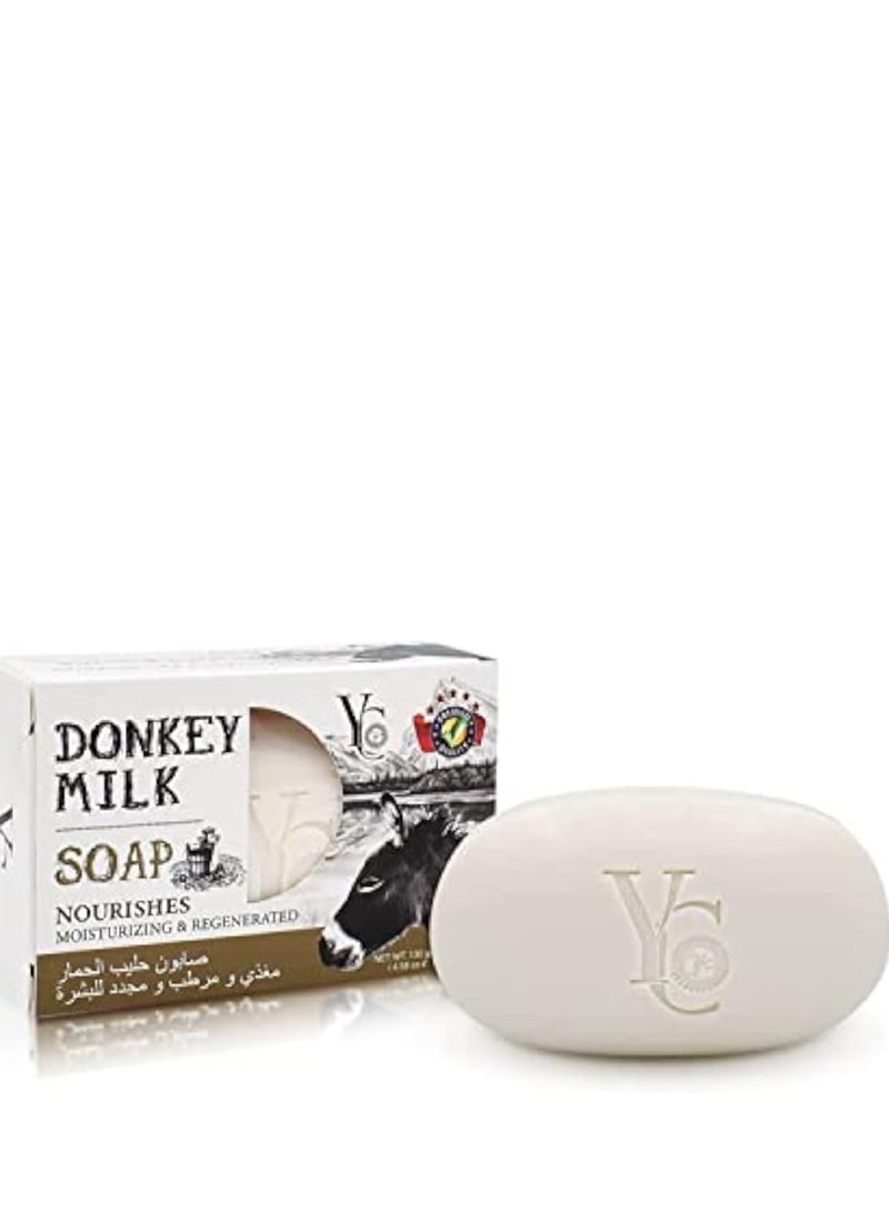 واي سي 3 قطعة من صابون بالحليب مغذي ومرطب ومجدد للبشرة متعدد الألوان 130جرام - Image 4