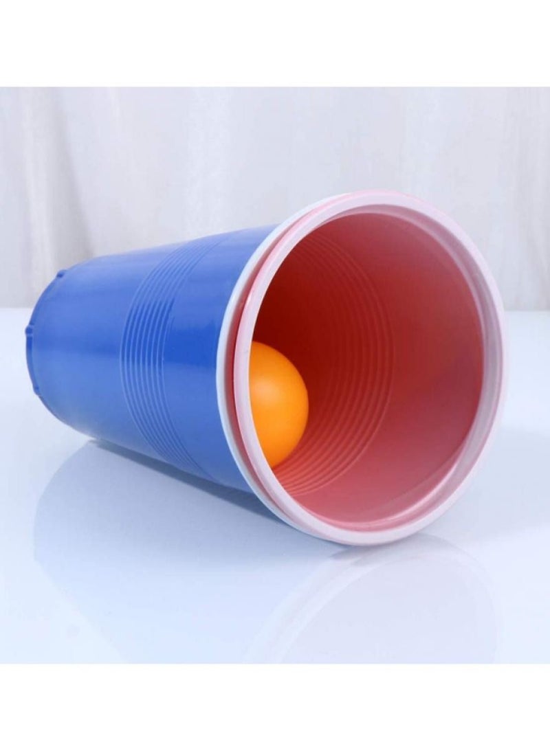 AIWANTO - Ping Pong Balls Drinking Game Set Party Game Set Balls Set Playing Set Bachelor Party Board Games Cups Balls Set - Image 1
