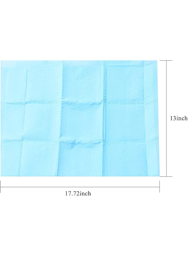 payanwin 100 Pack Disposable Changing Pads Baby Disposable Underpads Waterproof Diaper Changing Pad Breathable Underpads Bed Table Protector Mat 17.8 Inches X 13 Inches - Image 2