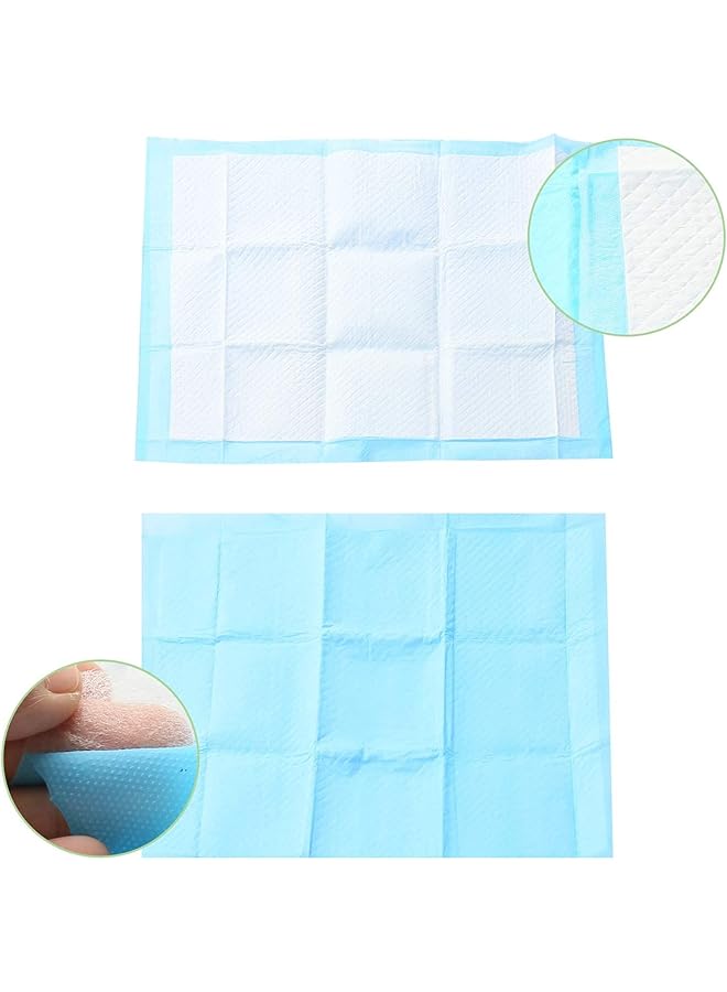 payanwin 100 Pack Disposable Changing Pads Baby Disposable Underpads Waterproof Diaper Changing Pad Breathable Underpads Bed Table Protector Mat 17.8 Inches X 13 Inches - Image 3