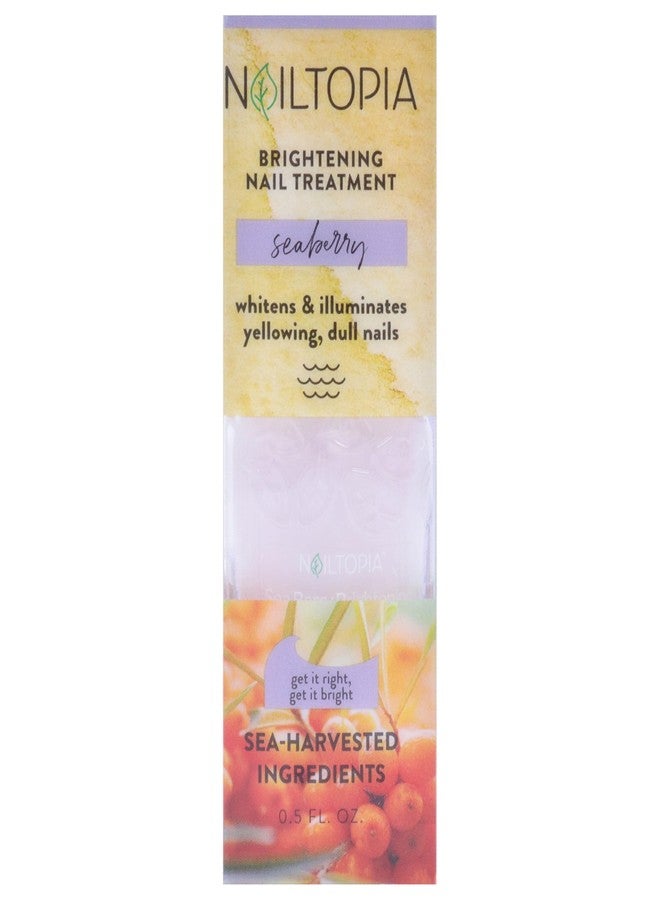 Nailtopia Healing and Brightening Nail Treatment - Nail Growth Oil - Nail Strengthener Treatment for Hard Nails - With Superfood Sea Berry - 0.41 oz - Image 5