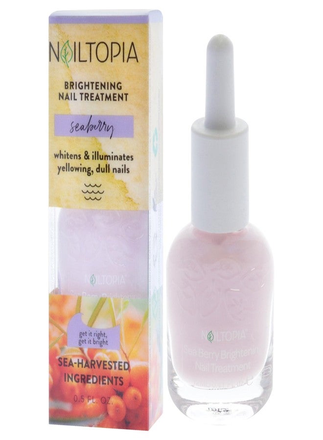 Nailtopia Healing and Brightening Nail Treatment - Nail Growth Oil - Nail Strengthener Treatment for Hard Nails - With Superfood Sea Berry - 0.41 oz - Image 4