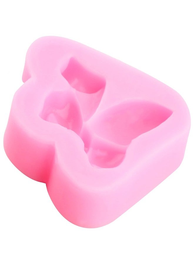 RFGHAC Easter Rabbit Ears Silicone Mold Bunny Ears Chocolate Fondant Molds for Cake Decorating Cupcake Topper Candy Sugar Gum Paste Polymer Clay Set Of 2 - Image 5
