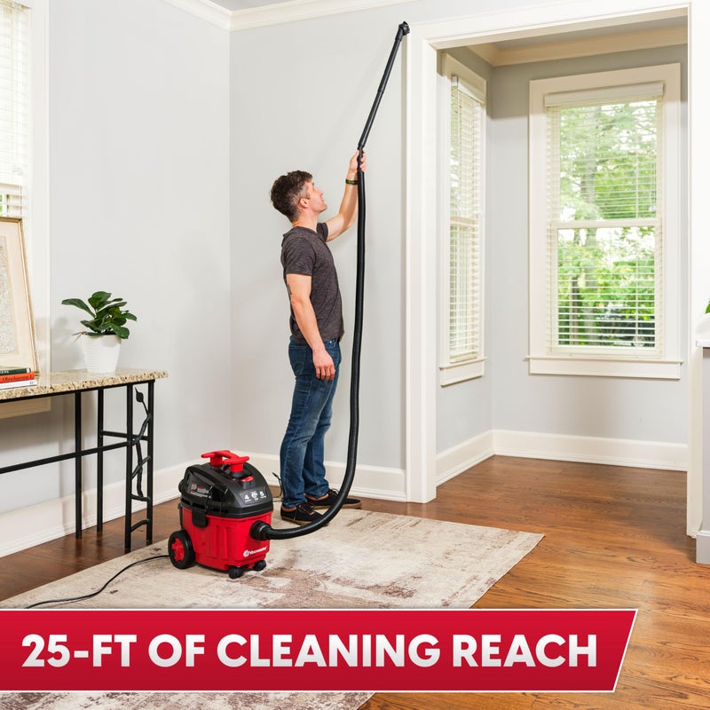 Vacmaster 4-Gallon 5 Peak HP Household Wet/Dry Vacuum - VF408B 1101 - Image 5