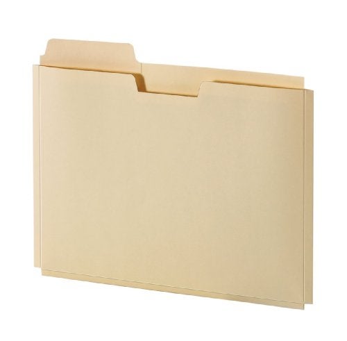 Pendaflex Manila Expanding File Folder Pocket - 0.75" Expansion - Letter Size File Folders with Reinforced Blank Customizable 1/3 Cut Tabs - Manila File Folders for Home, Office & School - 10 Count - Image 1