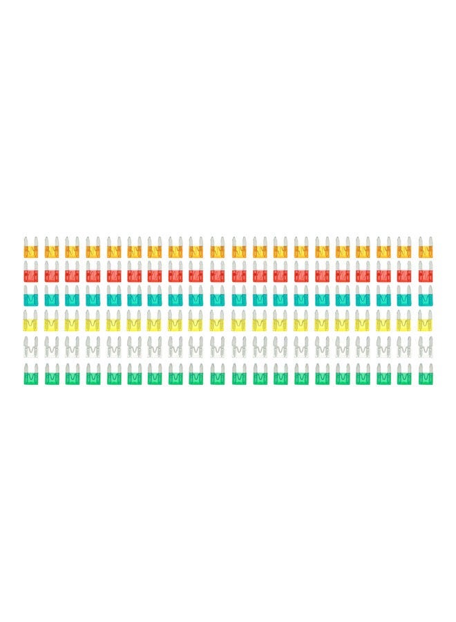 120pcs Mini Blade Fuses Auto Car Truck Assortment Fuse Kit 5A 10A 15A 20A 25A 30A - Image 1