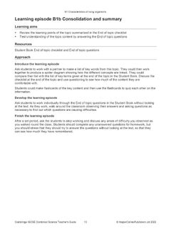 Collins Cambridge IGCSE™ Combined Science Teacher Guide  - Image 2