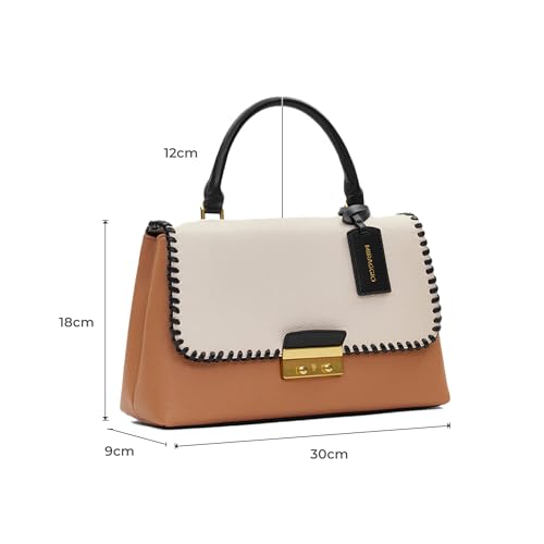 Miraggio Edna Handbag for Women With Adjustable & Detachable Crossbody Sling Strap | Purse For Women | Ladies - Image 3