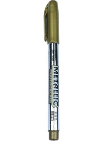 Sealing Wax Contour Touch Up Paint Pen Metallic Gold Silver Gold Dore