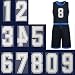 Mimeile Number Iron on Decals Heat Transfer Vinyl Stickers 8 Inch Number White 09 Iron on Patches DIY Design for TShirt Jersey Team Uniform Sports Basketball Baseball Craft Clothing Decor - Image 2