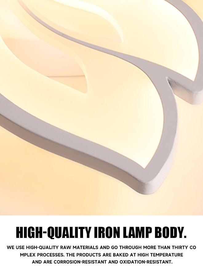 3-Light, 3-Color, electrodeless, with remote control, living room and bedroom lights - grand, modern, minimalist, home-use, extremely simple ceiling lights, new lamps, throughout the house - Image 5
