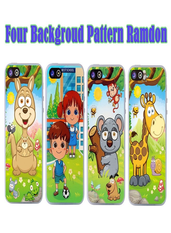 Cooplay Child's Interactive My First Own Cell Phone Toy- Play to Learn, Touch Screen YPhone with 8 Functions and Dazzling LED Lights Toddler - Image 4