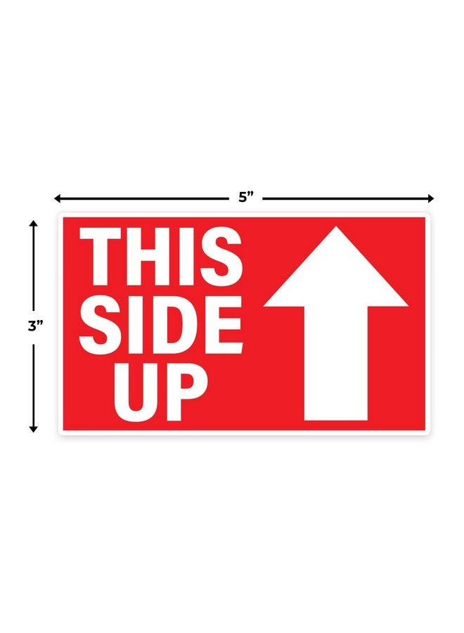 Sutter Signs This Side Up 500 Labels per Roll 3"x5" by Sutter Signs - Image 3