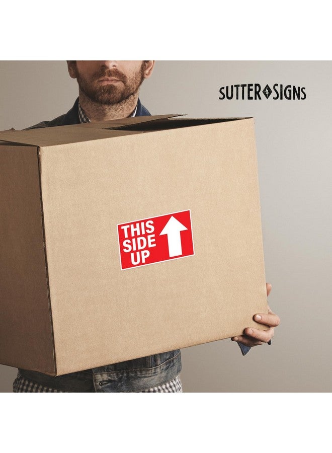 Sutter Signs This Side Up 500 Labels per Roll 3"x5" by Sutter Signs - Image 5