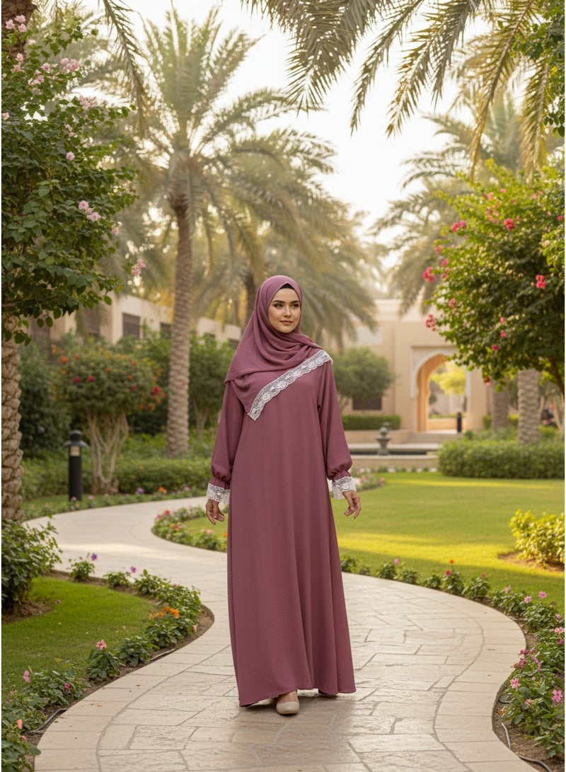 لامورا فستان صلاة إسلامي للنساء | عباءة، زي حجاب من قطعة واحدة، جلابية - Image 5