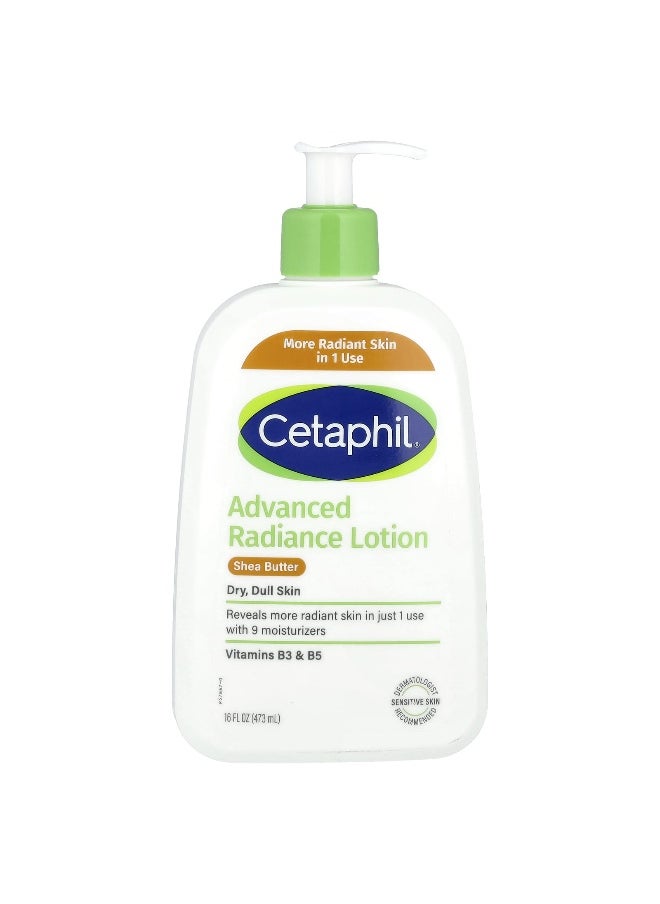 Cetaphil - Cetaphil, Advanced Radiance Lotion, Shea Butter, 16 fl oz (473 ml) - Image 1