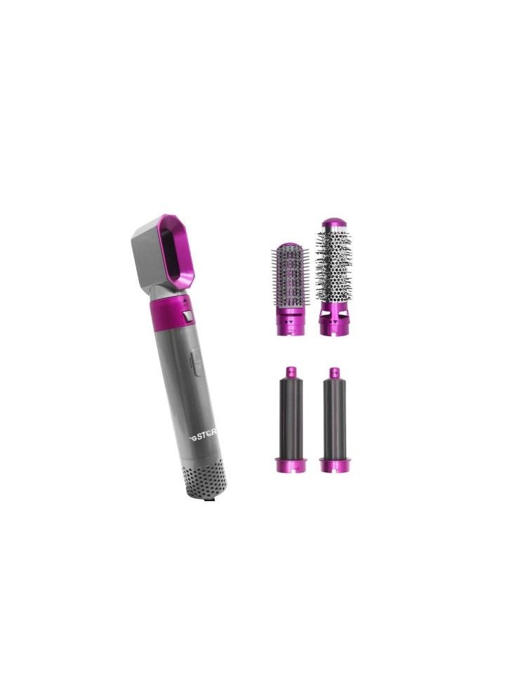 GSTORM GStorm 5 in 1 Hair Curlers Rollers, Hair Curling Wand Detachable Styler, Negative Ion Straightener Hair Curler for Straightening Curling Drying Combing Scalp Massage Styling  - Image 2