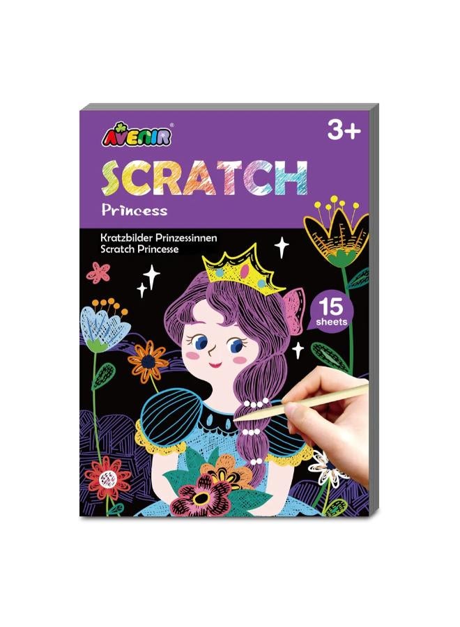 Avenir Mini Scratch Book Princess - Image 1