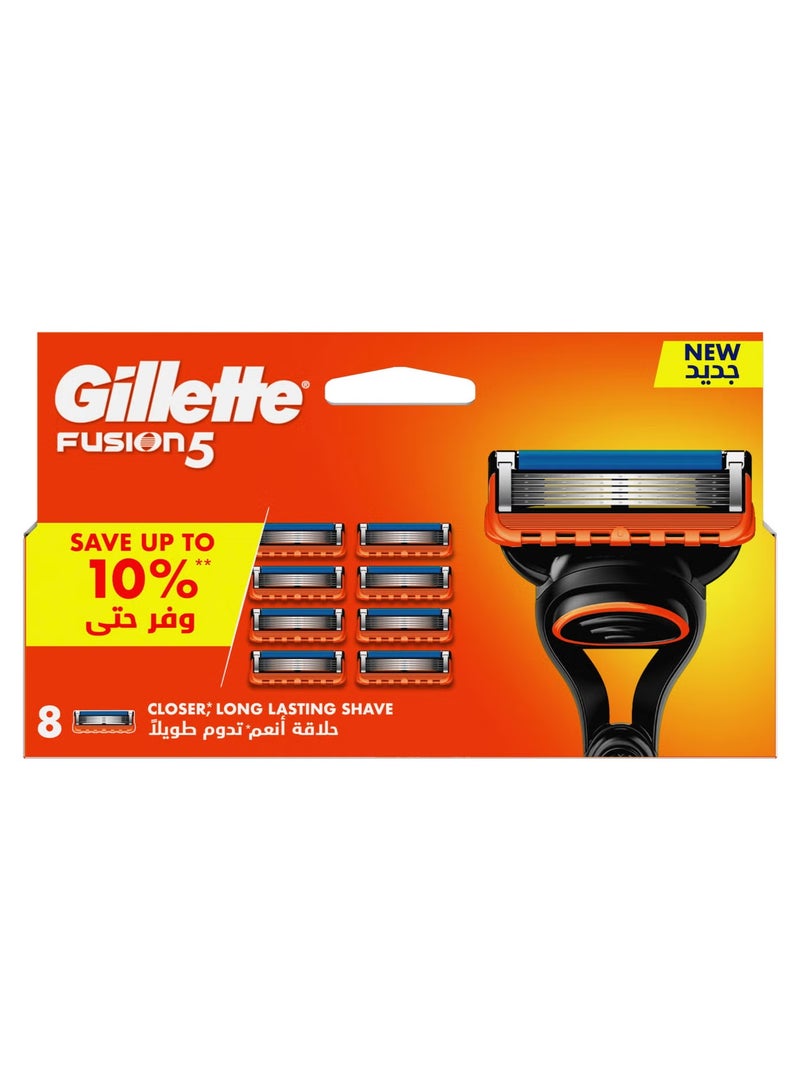 Gillette Fusion Blade 8 Piece - Image 1
